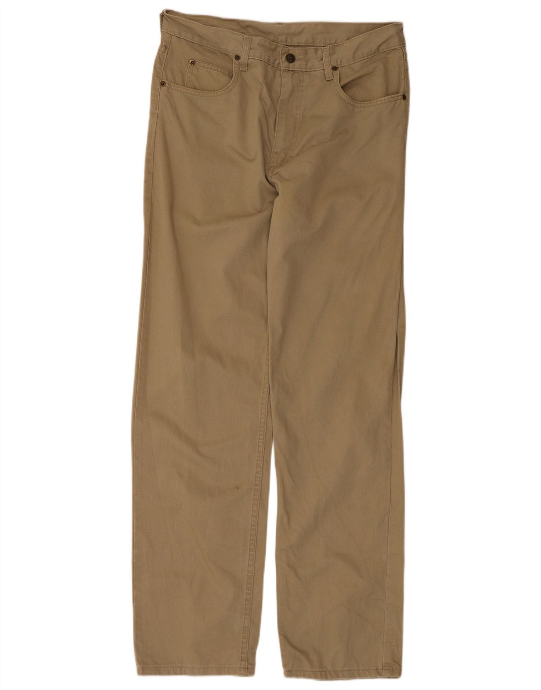Pantaloni casual pentru bărbați Lee L34 L32 bumbac bej