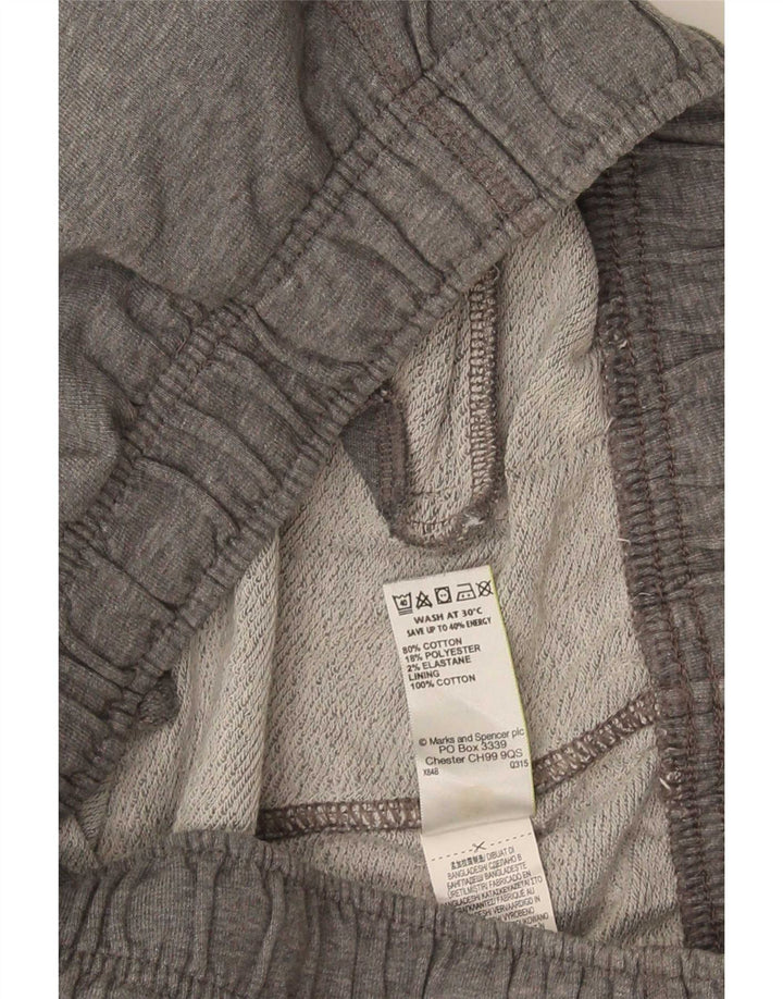 Pantaloni de trening pentru bărbați Marks & Spencer XL, bumbac cu pete gri