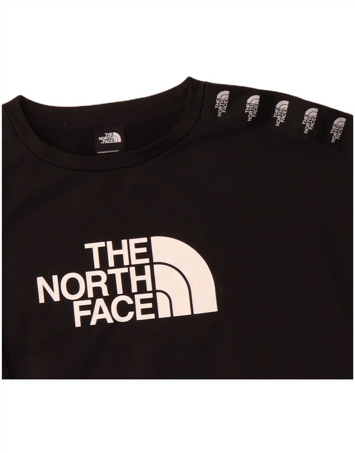 Pulover grafic pentru femei The North Face UK 14 Medium Negru