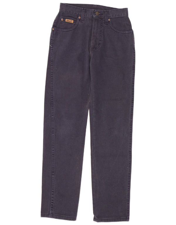 Blugi conici WRANGLER pentru femei Texas W26 L30 bumbac bleumarin