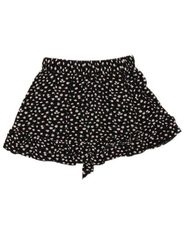 Fusta pentru femeie Zara UK 10 Small Black Floral
