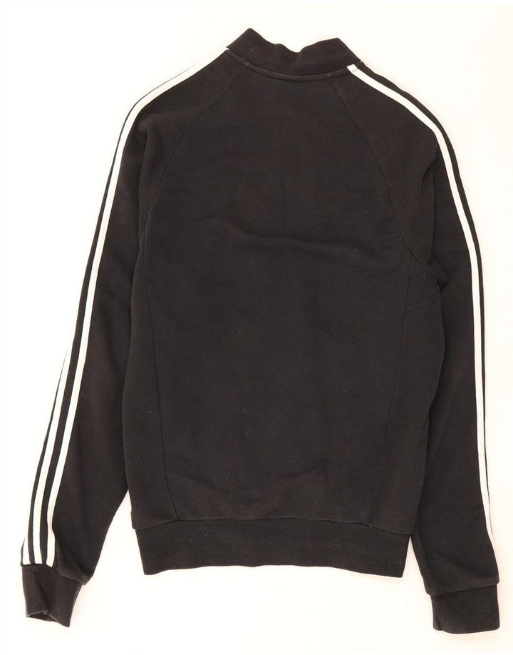 Trening pentru bărbați Adidas Top Jachetă Mic Negru Bumbac