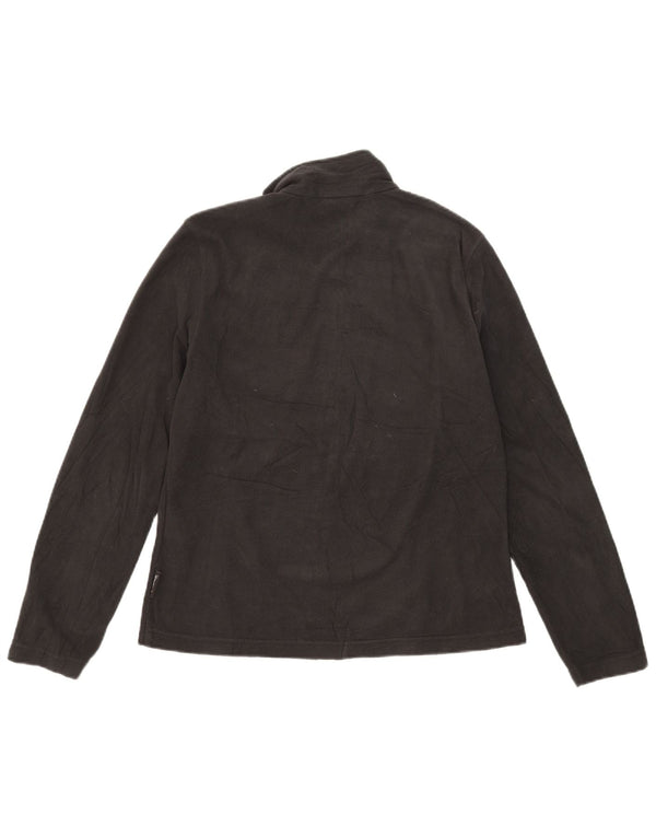 Jachetă fleece Jack Wolfskin pentru femei Marea Britanie 14/16 Poliester negru mare