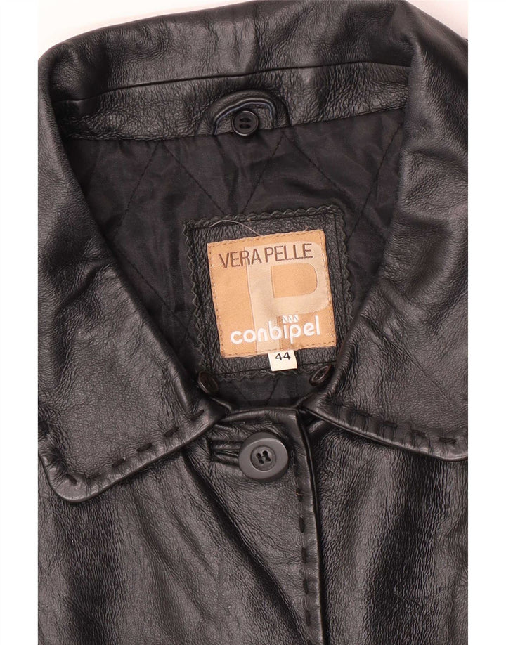 Jachetă de piele pentru femei Conbipel IT 44 Medium Black