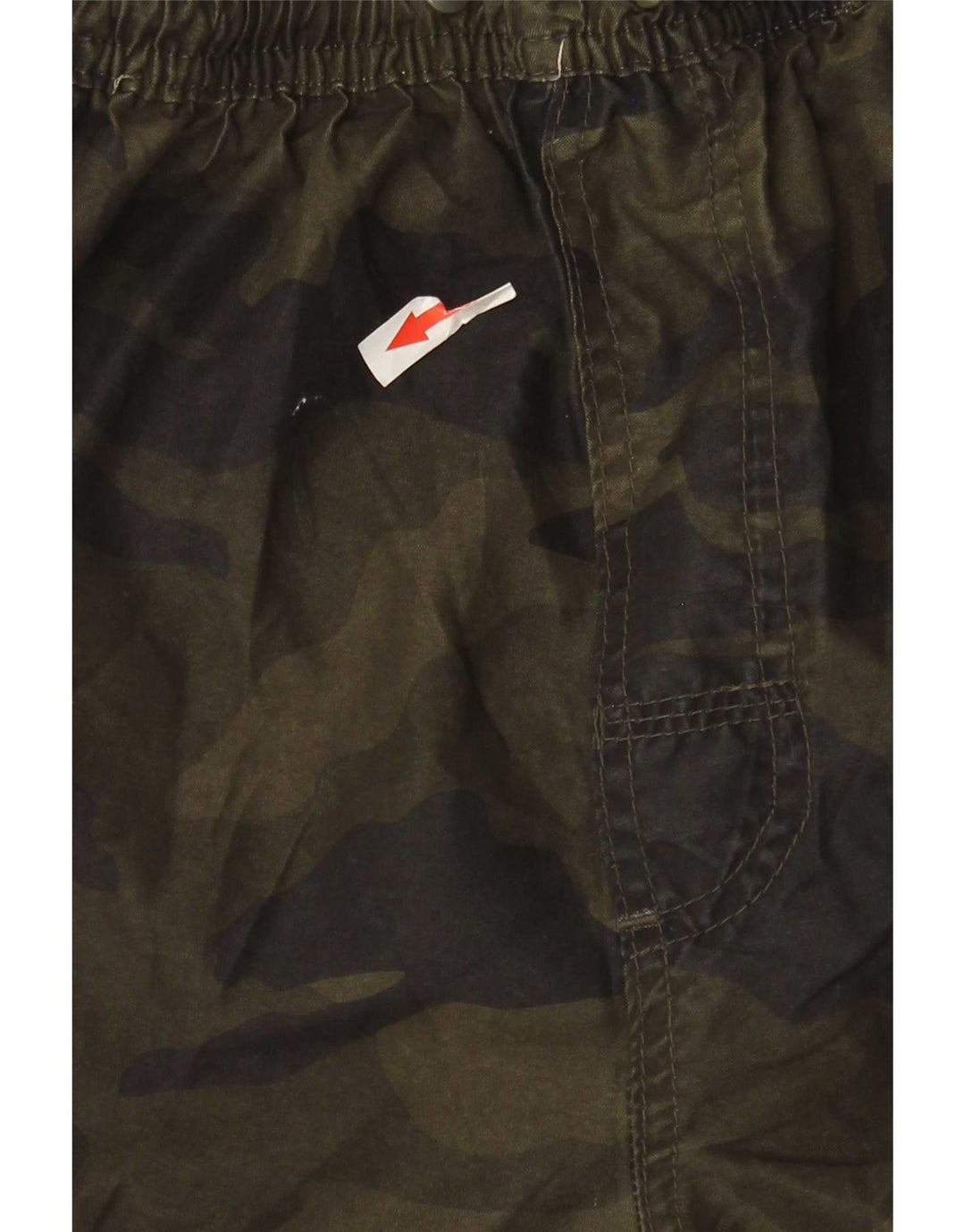 Pantaloni scurți de înot pentru bărbați French Connection, poliester camuflaj, verde