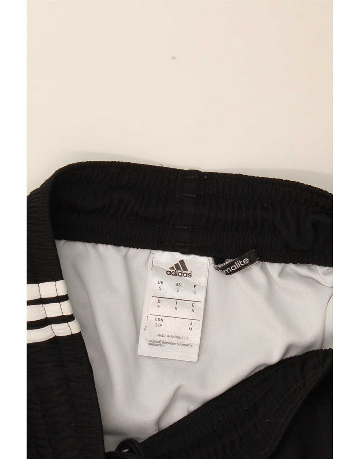 Pantaloni scurți Adidas Climalite Sport pentru bărbați, poliester negru mic