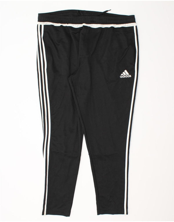 Pantaloni de trening Adidas Climacool pentru bărbați 2XL, poliester negru