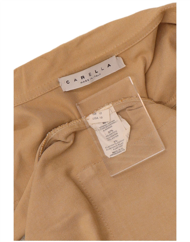 CARELLA Jachetă pentru femei Liner Utility UK 12 Medium Beige Bumbac