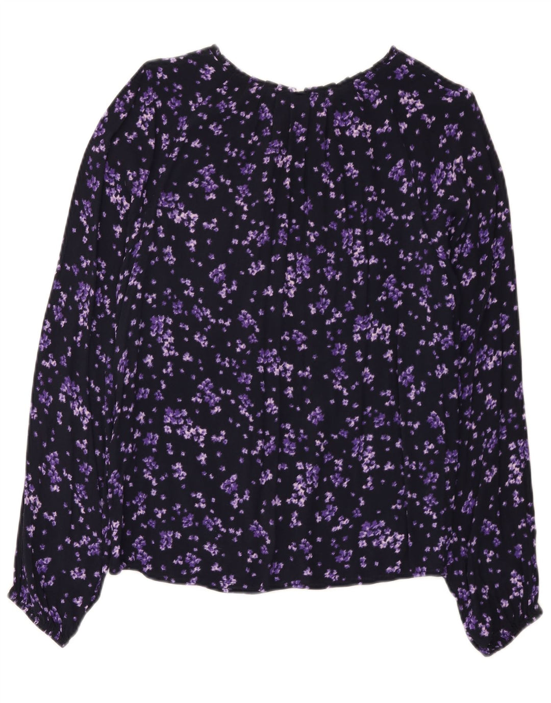Bluză C&A pentru femei EU 38 Viscoză Florală Mov Mediu