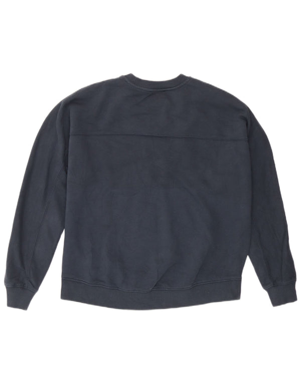 MINT VELVET Pulover cu grafic pentru femei UK 10 Small Bleumarin