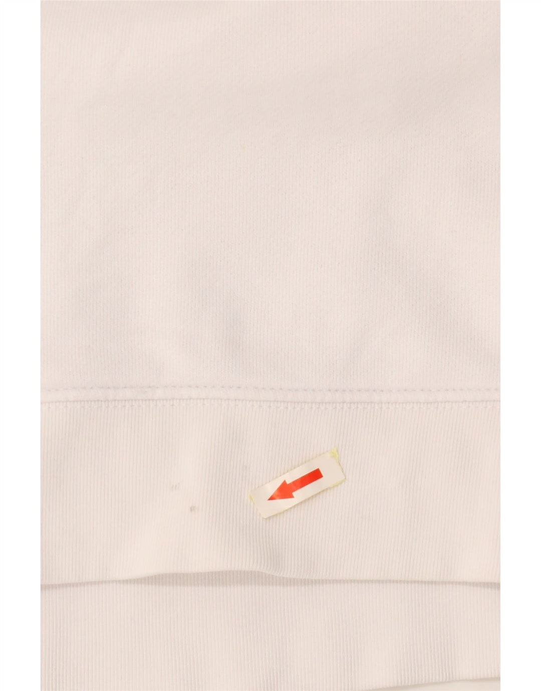 Pulover ADIDAS cu grafic pentru femei UK 14, mare, alb, bumbac