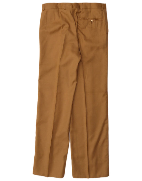 Pantaloni drepți vintage pentru bărbați IT 48 Medium L30 L32 Bej