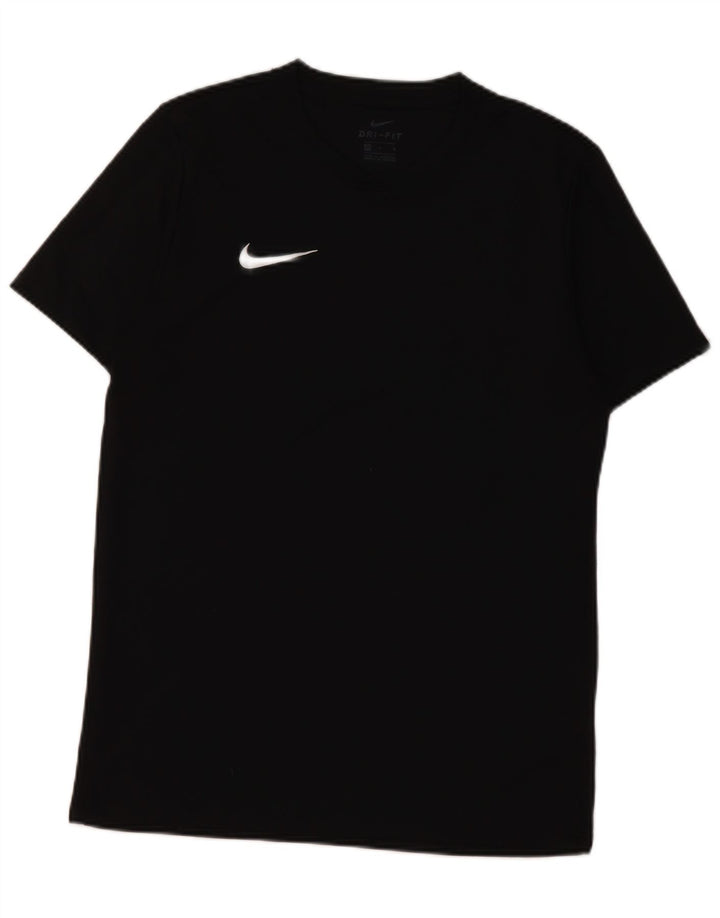 Tricou Nike Dri Fit pentru bărbați Top Mediu Negru Poliester