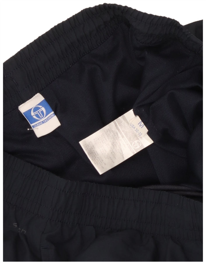 Sergio Tacchini Pantaloni de trening pentru bărbați, poliester mediu albastru bleumarin