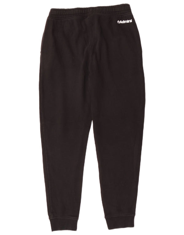 Admiral Pantaloni de trening pentru bărbați Joggeri, bumbac mediu negru