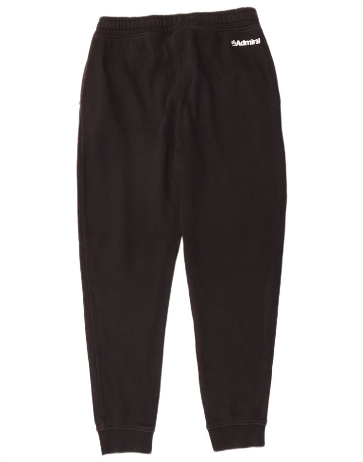 Admiral Pantaloni de trening pentru bărbați Joggeri, bumbac mediu negru