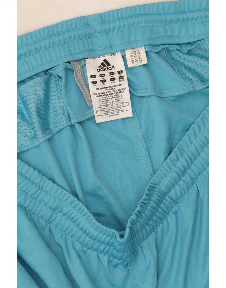 Pantaloni scurți Adidas Climacool Sport XL, albastru, poliester color bloc