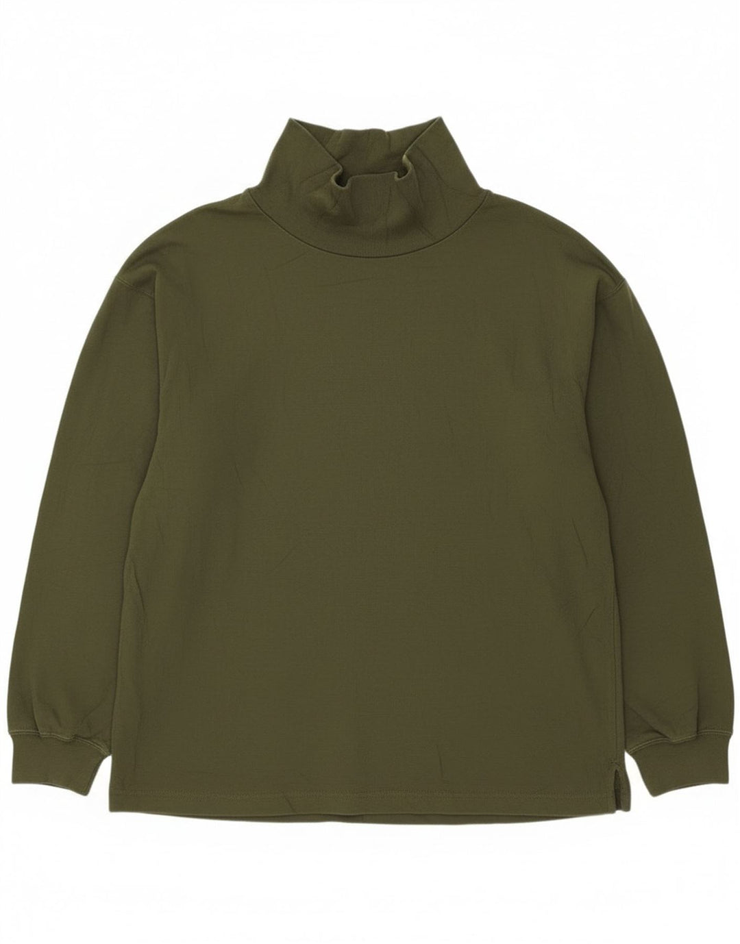 Top pentru femei Dockers cu mânecă lungă UK 14 Medium Khaki Bumbac