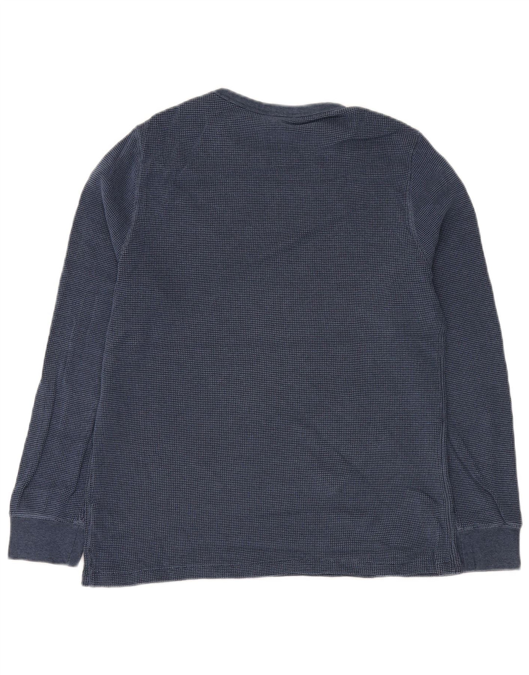 MARKS & SPENCER Tricou cu mânecă lungă pentru bărbați, de culoare albastră medie