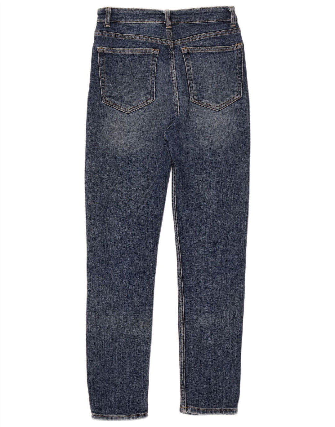 Blugi ZARA Femei Slim EU 36 XS W26 L27 Albastru