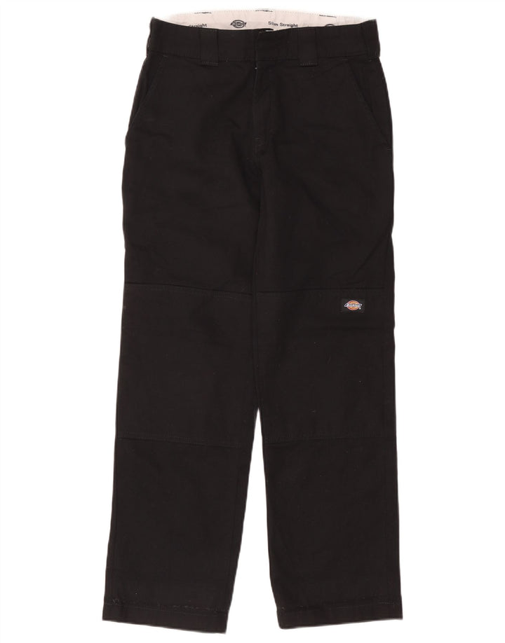 Pantaloni cargo slim drepti pentru bărbați Dickies L30 L30 Poliester negru