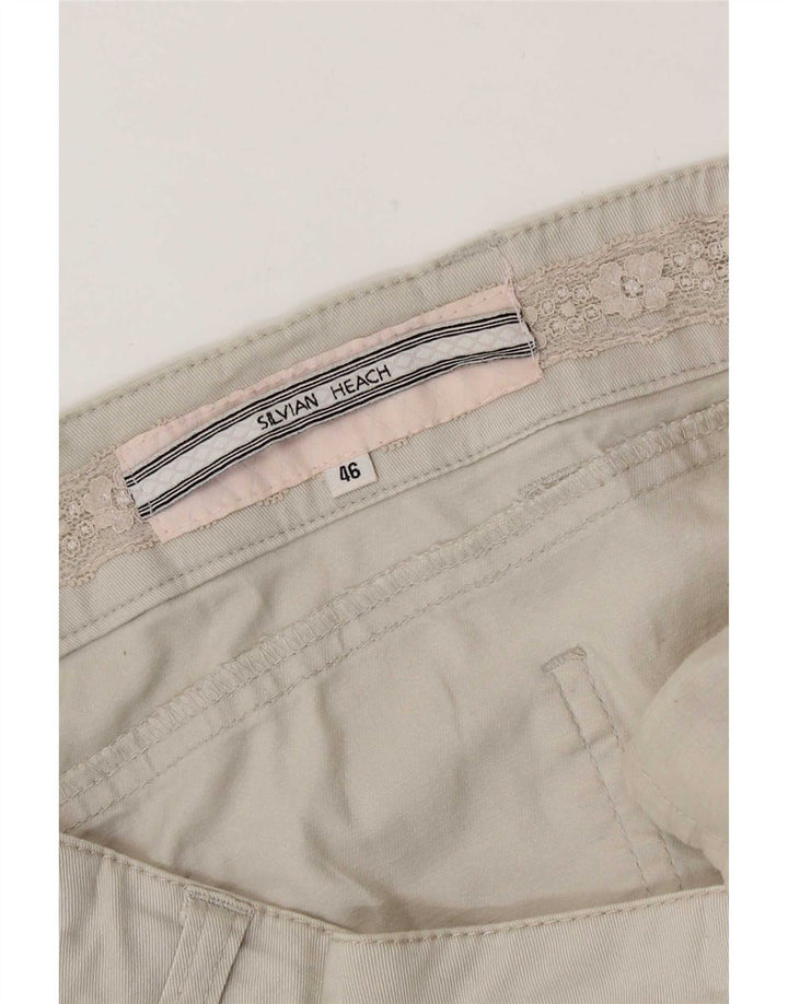 Silvian Heach Pantaloni scurti cargo pentru femei IT 46 Large W34 Beige