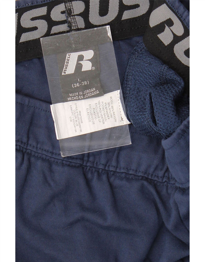 RUSSELL ATHLETIC Pantaloni de trening pentru bărbați, mare, bleumarin, raion