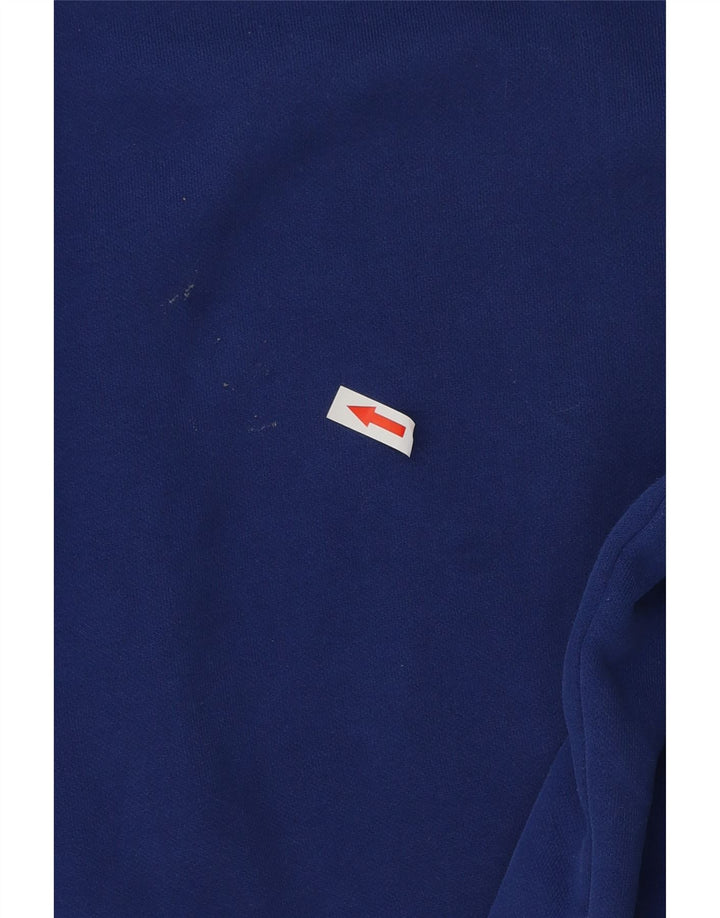 Pulover grafic pentru bărbați Puma, 2XL, bumbac color bloc, albastru