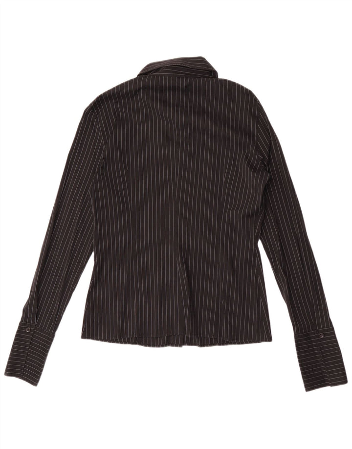Cămașă pentru femei Max & Co. UK 14 Medium Black Pinstripe