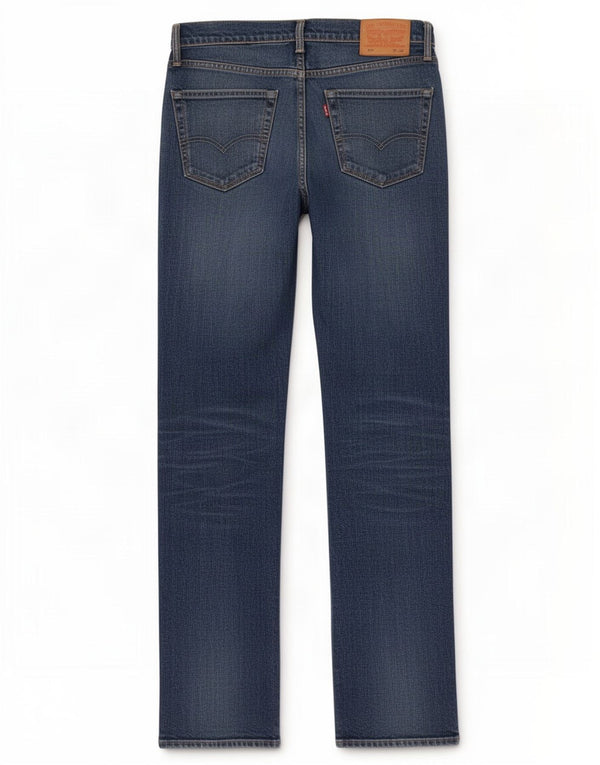 Blugi drepti pentru bărbați Levi's 504 W32 L32 Bumbac albastru