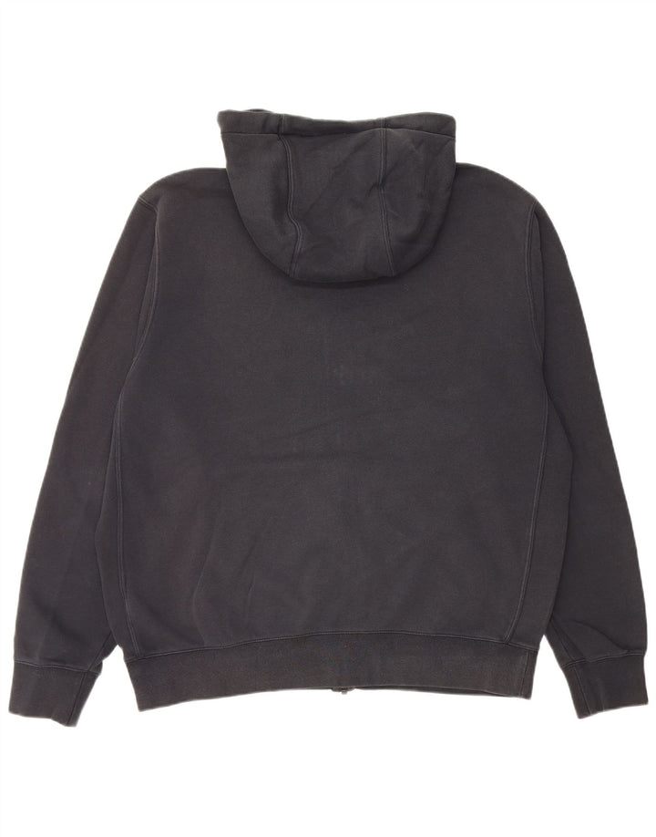 Pulover Nike pentru bărbați, cu fermoar, bumbac mare, negru