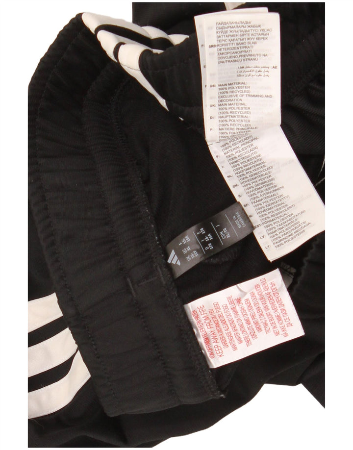 Pantaloni de trening Climacool ADIDAS pentru baieti 15-16 ani poliester negru