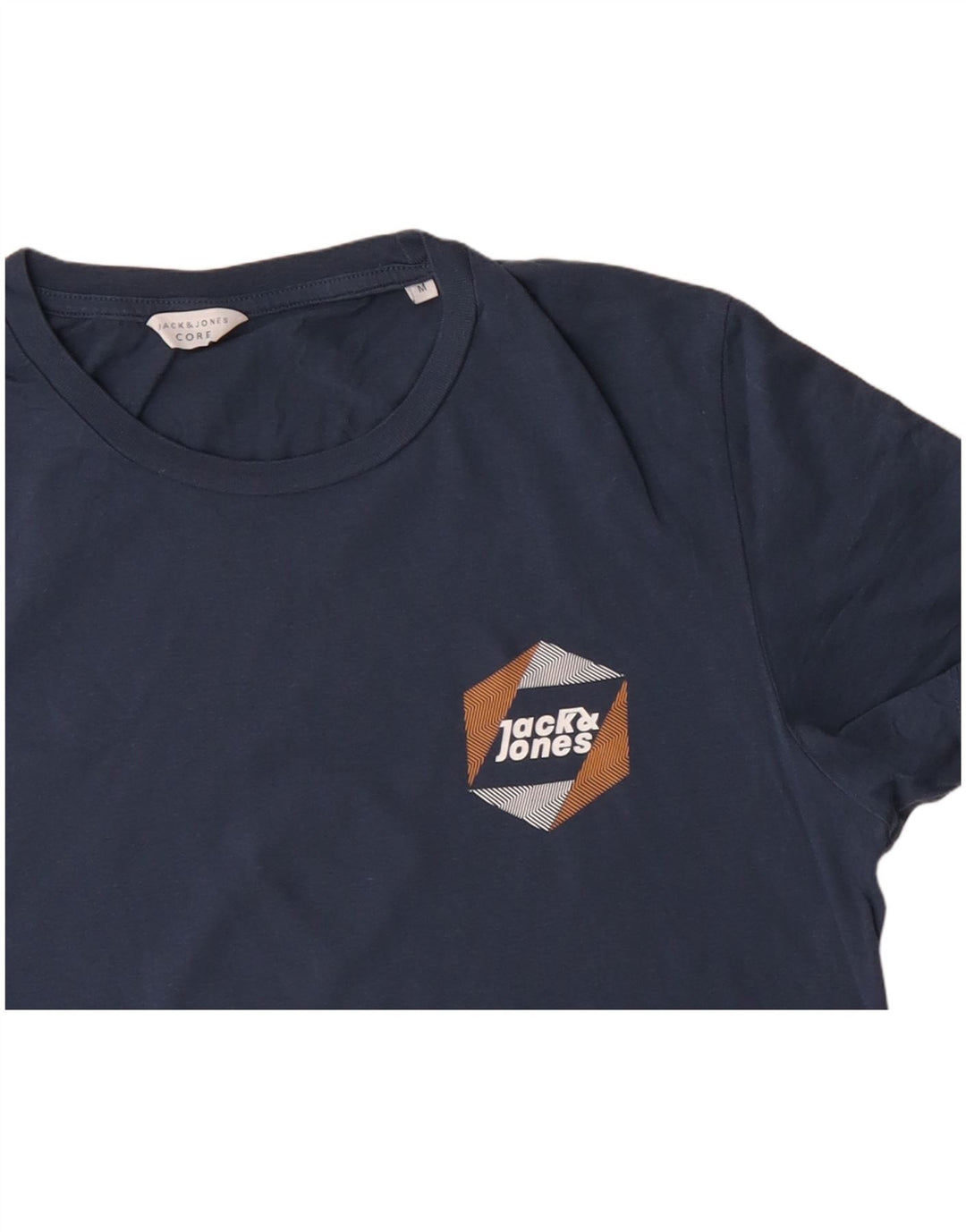 JACK & JONES Tricou Bărbați Top Mediu Bleumarin Bumbac