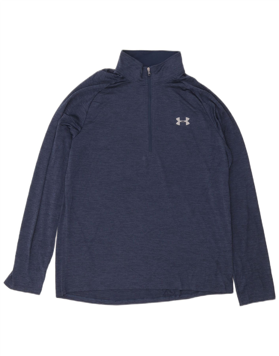 Under Armour pentru bărbați loose fit Zip Neck Top cu mânecă lungă, mare, albastru