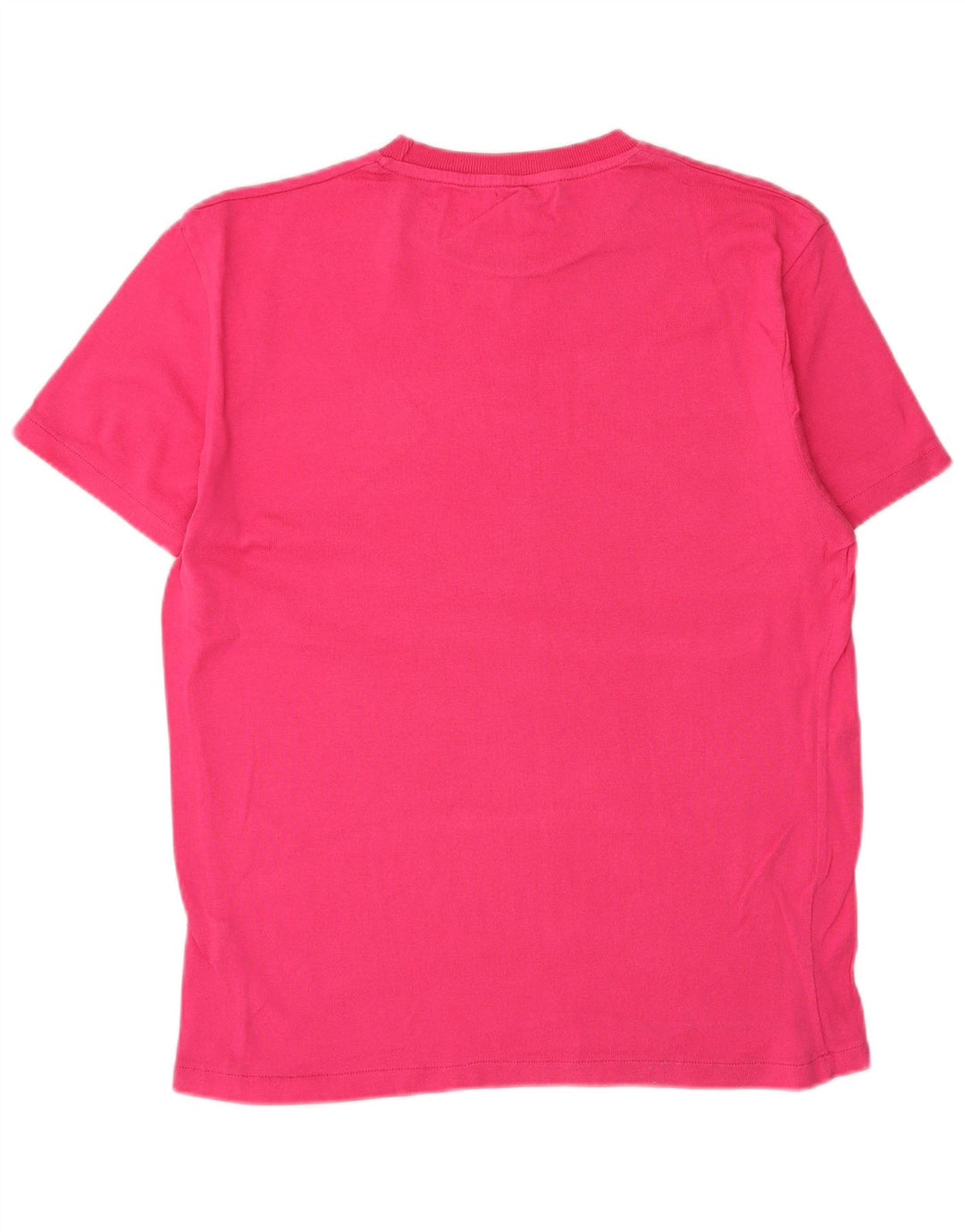 Tricou pentru femei Zara UK 14, bumbac roz mediu