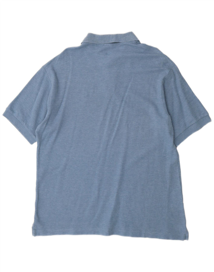 Tricou polo Fila pentru bărbați IT 52, mare, albastru, bumbac cu pete