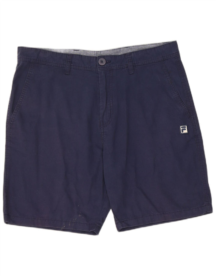 Pantaloni scurți chino Fila pentru bărbați, mari W34, bumbac bleumarin