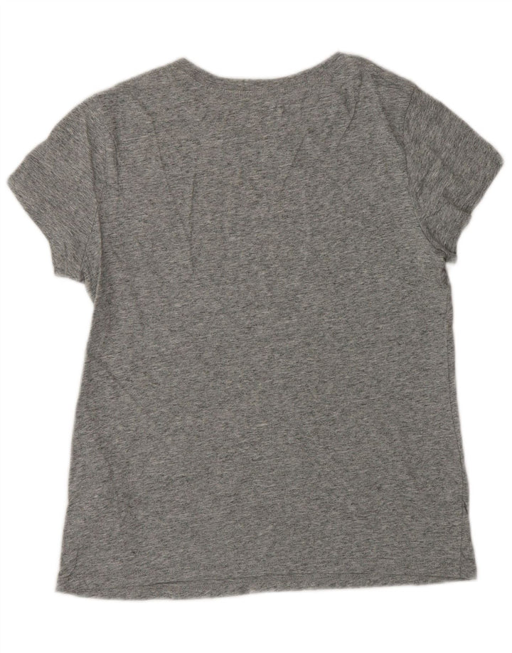 Tricou cu grafic pentru femei LEVI'S Top UK 12, bumbac cu pete gri mediu