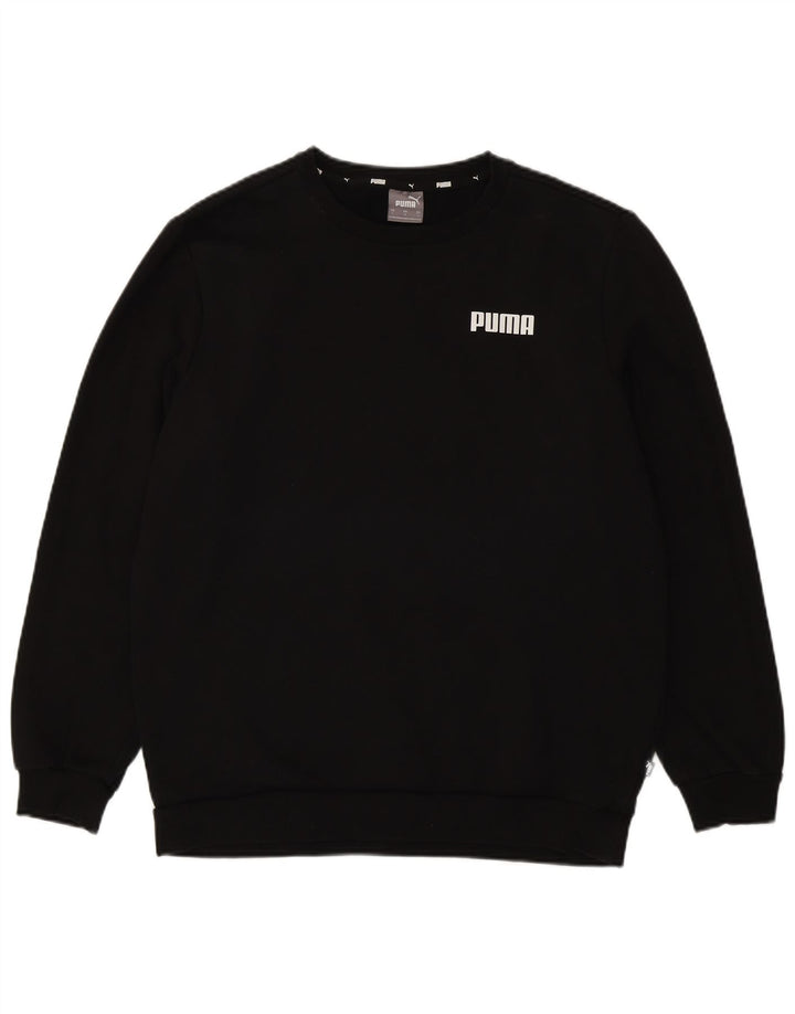 Hanorac pentru bărbați Puma Jumper mare, negru, bumbac