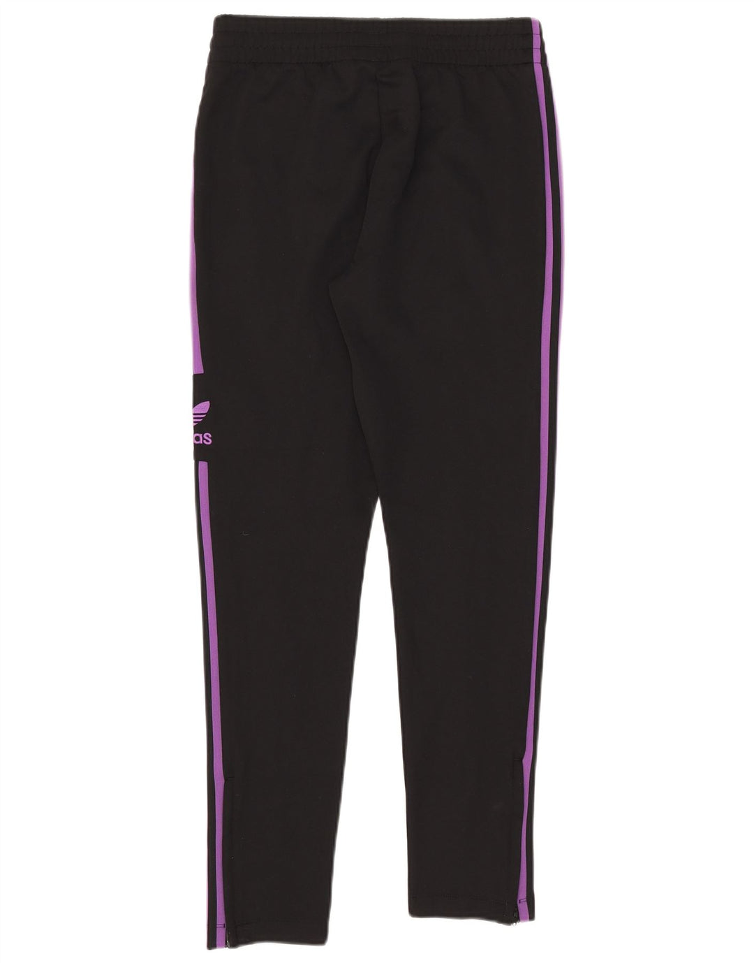 Pantaloni de trening Adidas pentru femei UK 10 Poliester negru mic