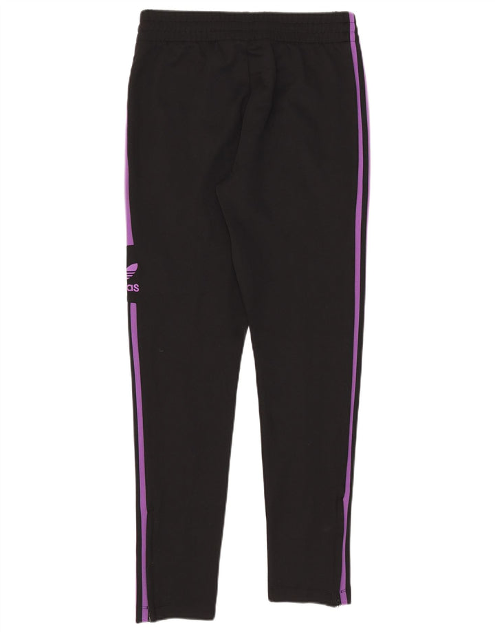 Pantaloni de trening Adidas pentru femei UK 10 Poliester negru mic