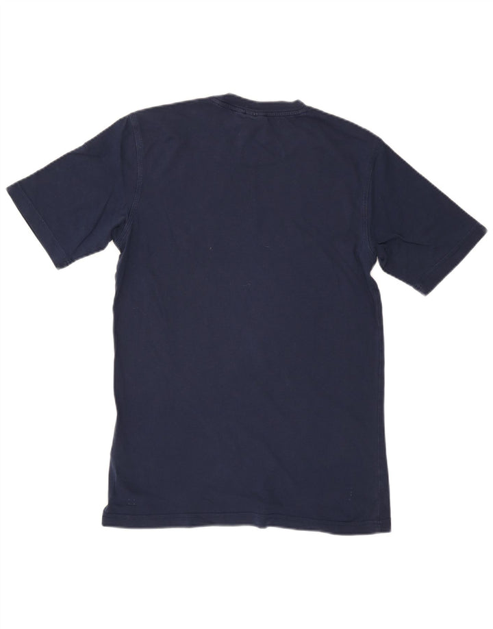 Tricou pentru bărbați Adidas Top mic din bumbac bleumarin
