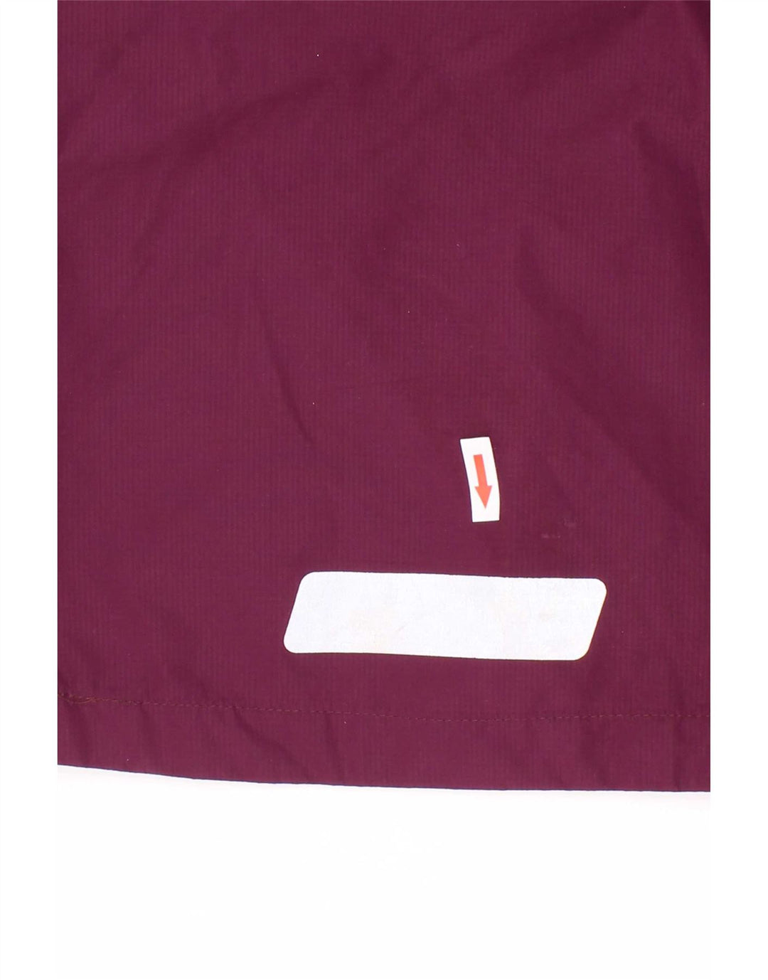 Jachetă de ploaie cu glugă pentru fete Berghaus 5-6 ani Maroon colorblock Poliester
