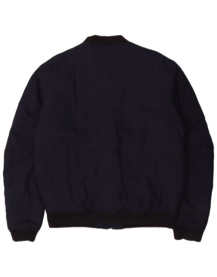 Jack Wills Bomber Jacket pentru bărbați UK 38 Medium Navy Blue Marine