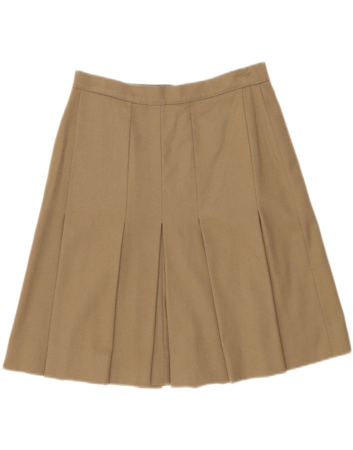 Fusta plisată Vintage pentru femei W26 Small Khaki