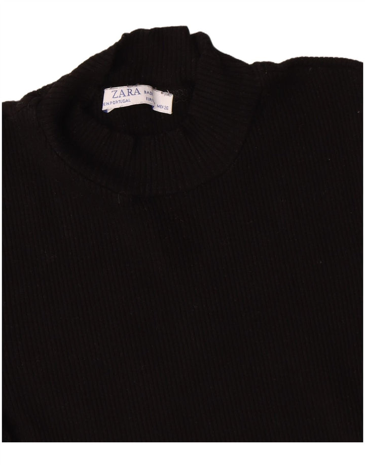 Tricou pentru femei Zara UK 8 Small Negru