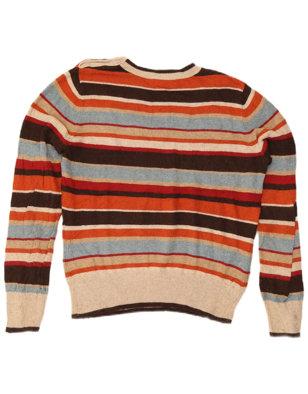 BROOKS BROTHERS Pulover pentru femei cu decolteu rotund UK 16 mare, multicolor