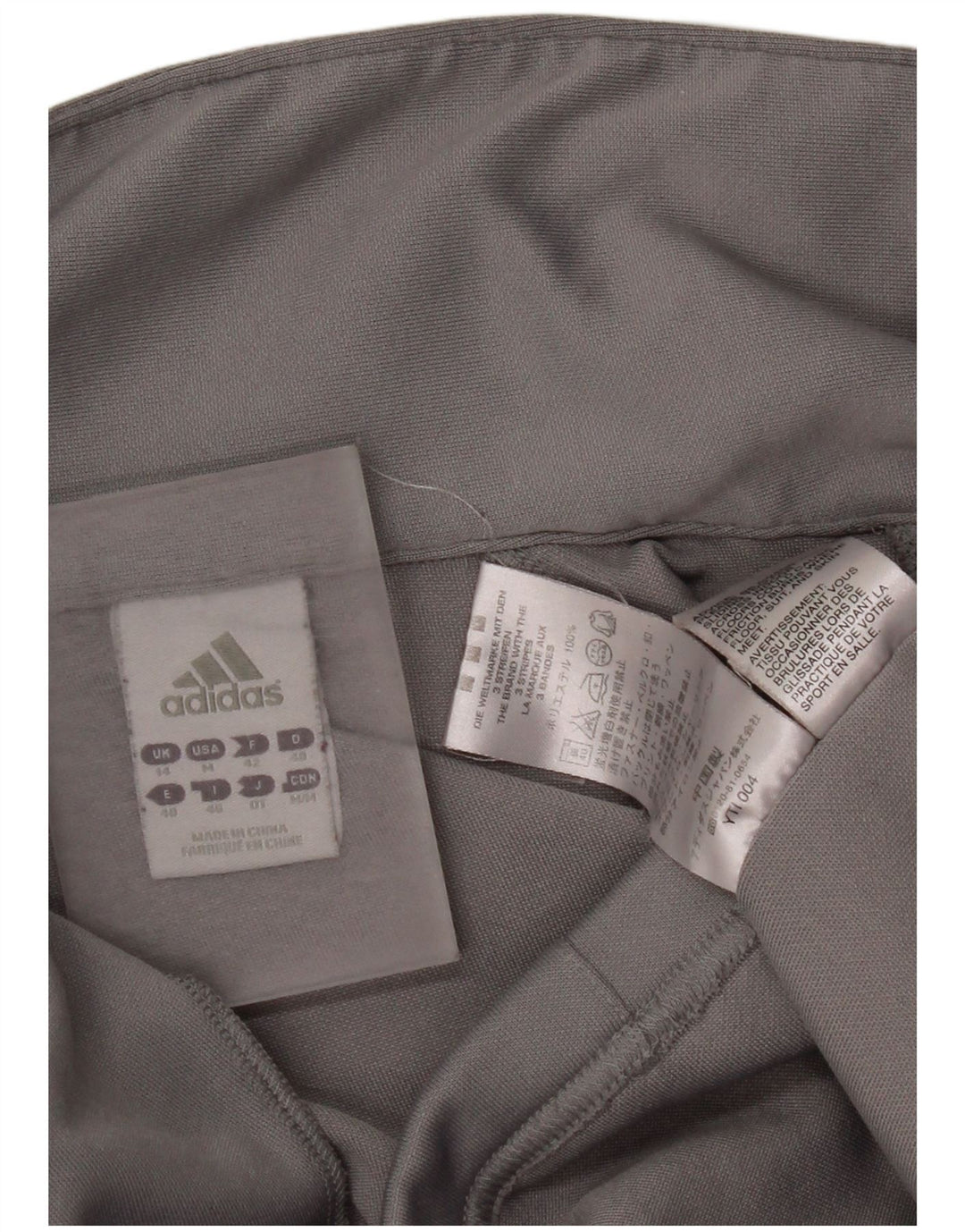 Jachetă de trening pentru femei Adidas UK 14 Gri mediu