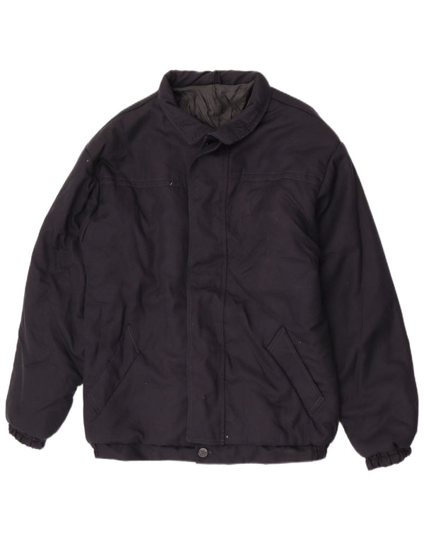 Bomber vintage pentru bărbați UK 42 XL bleumarin