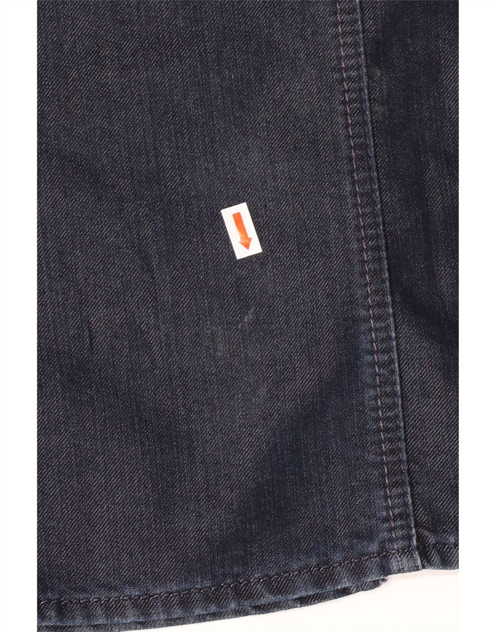 Fusta de blugi pentru femei Sisley IT 40 Small W30 Bumbac bleumarin